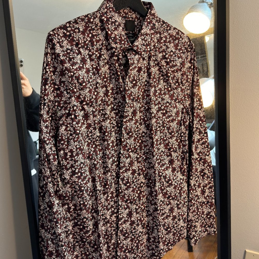 H&M / Floral Pattern Shirt / M / Never Worn